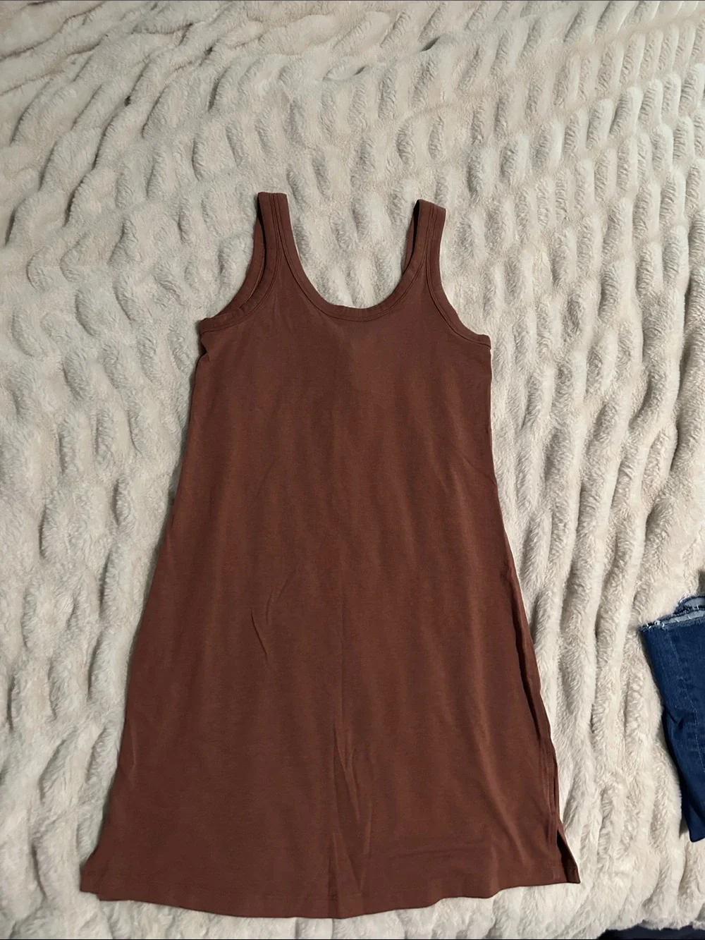 Brown LULULEMON tank dress size 2